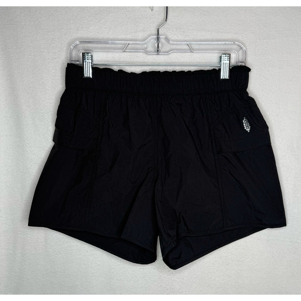 FP Movement In The Wild Shorts Black Utility Hiking Water Resistant Women's XS